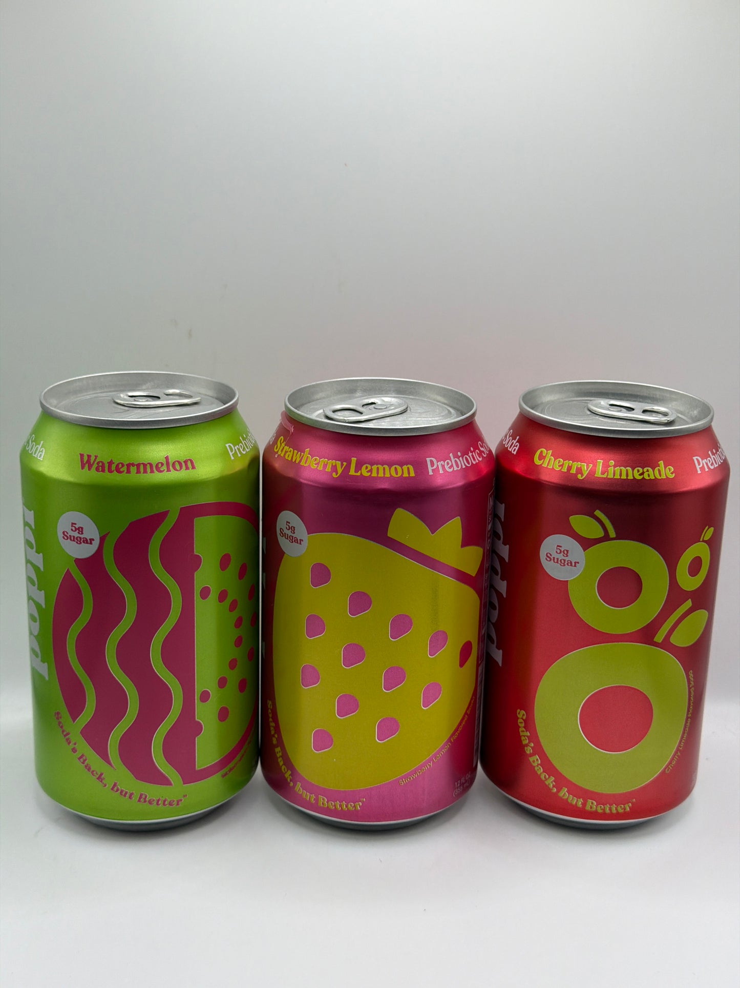 Poppi Prebiotic Soda 12floz Can various flavours
