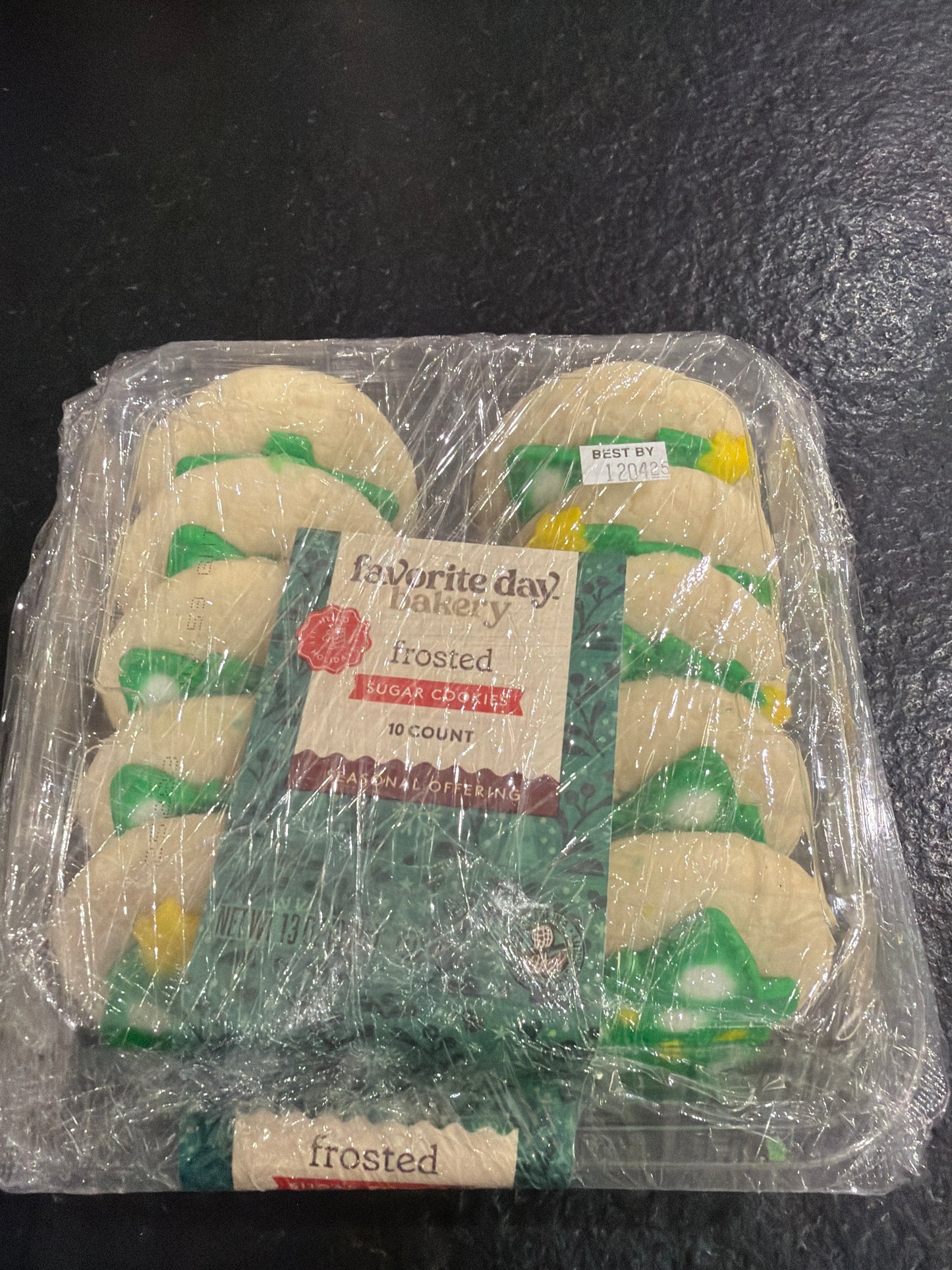 Fresh Baked Frosted Sugar Cookies - various designs and sizes .