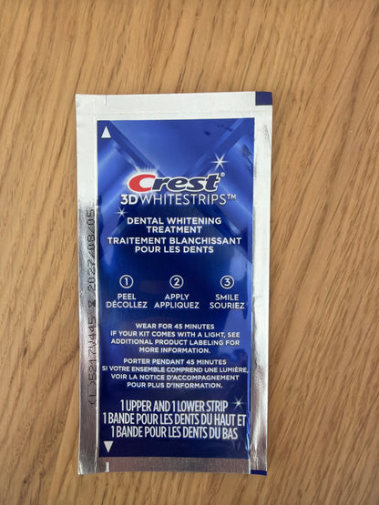 Crest Toothpaste & Whitening Strips & Mouthwash