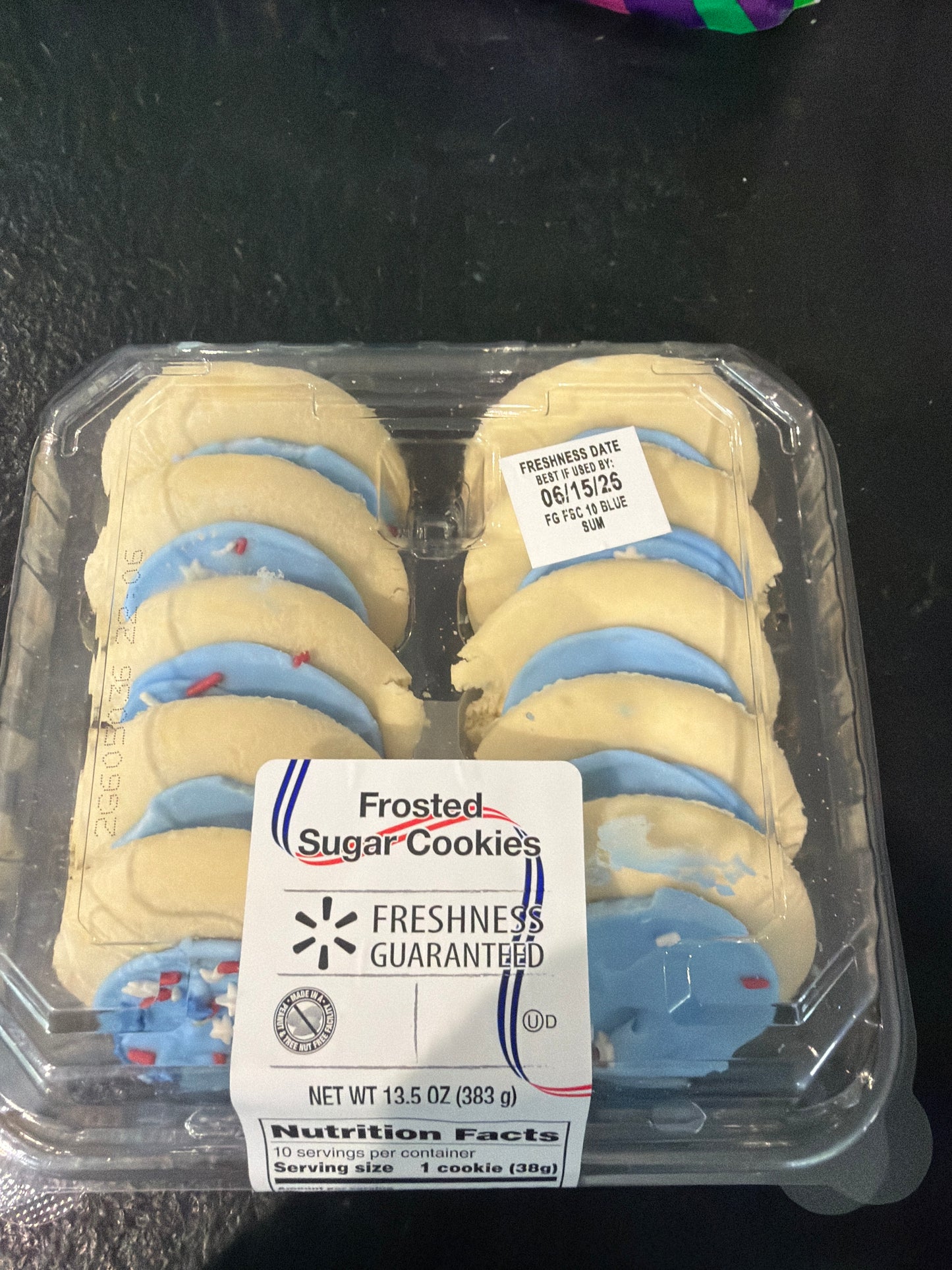 Fresh Baked Frosted Sugar Cookies - various designs and sizes .