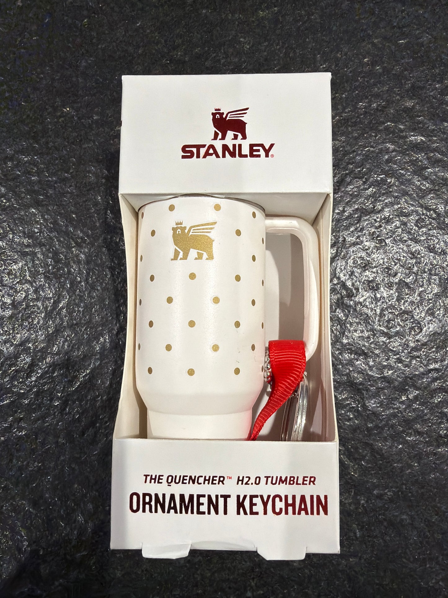 Stanley Holiday Ornament Keychain Quencher Tumbler Various designs