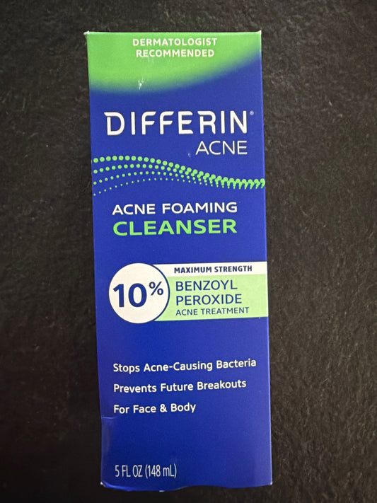 Differin Acne Spot Treatment 10% Benzoyl Peroxide 28g