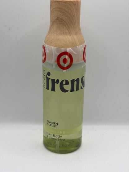 Being Frenshe Hair, Body & Linen Mist Body Spray with Essential Oils - Various Scents - 5 fl oz