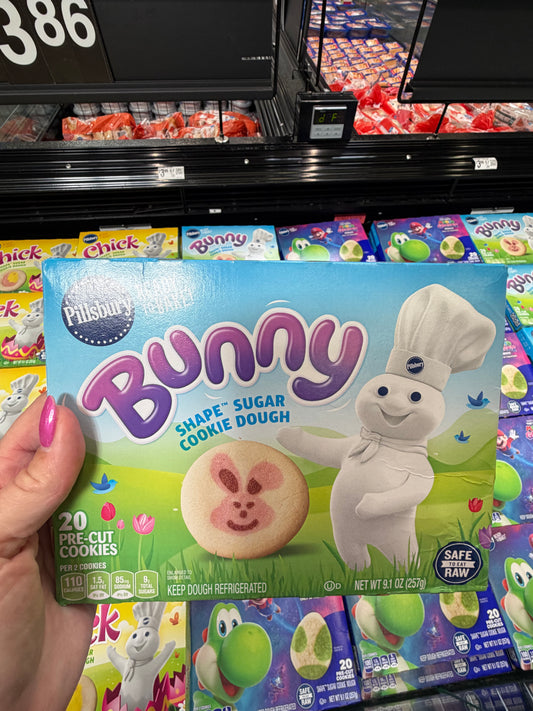 Pillsbury Ready To Bake Sugar Cookie Dough Various Designs