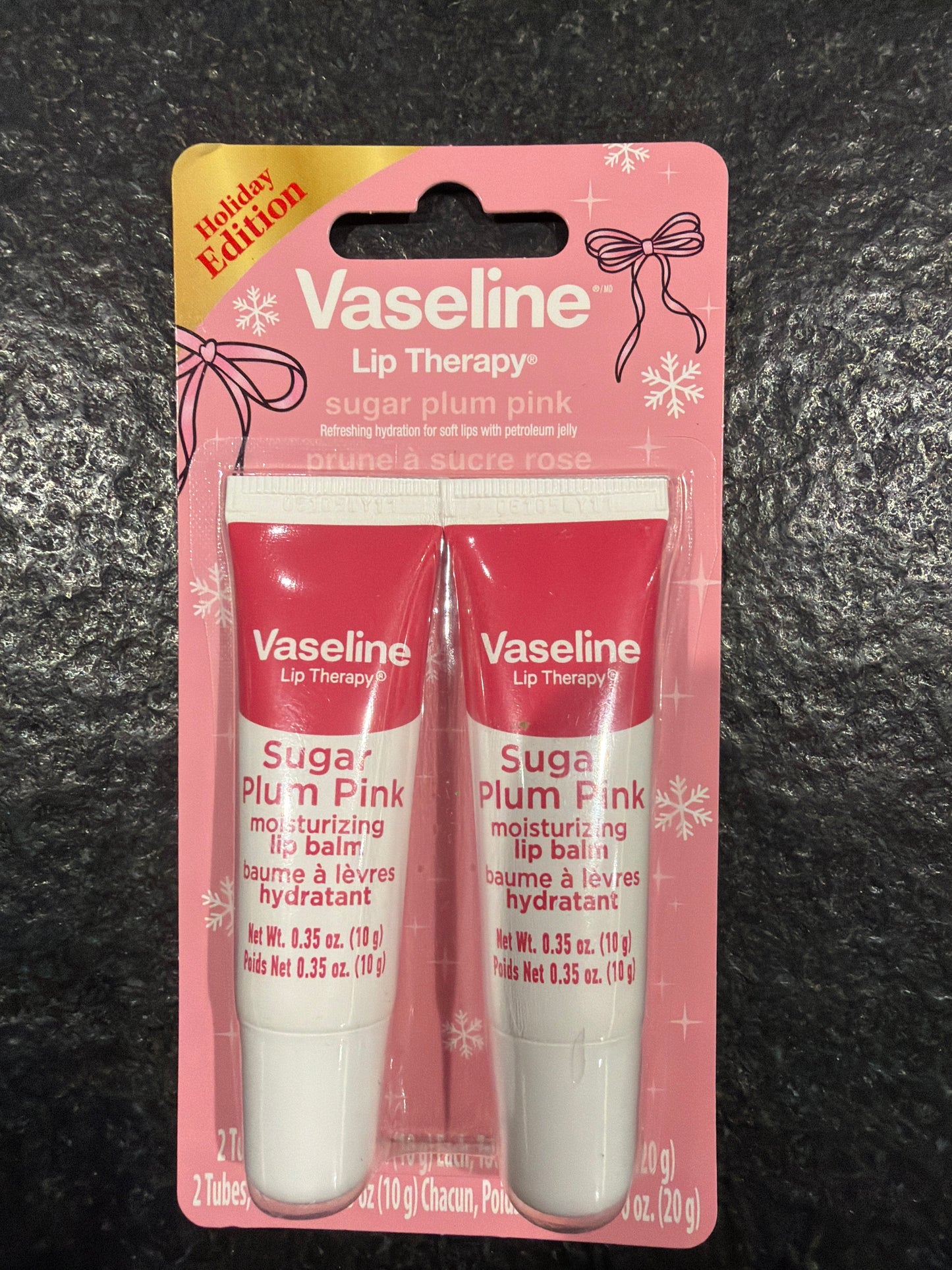 Vaseline Holiday Lip Balms Various available