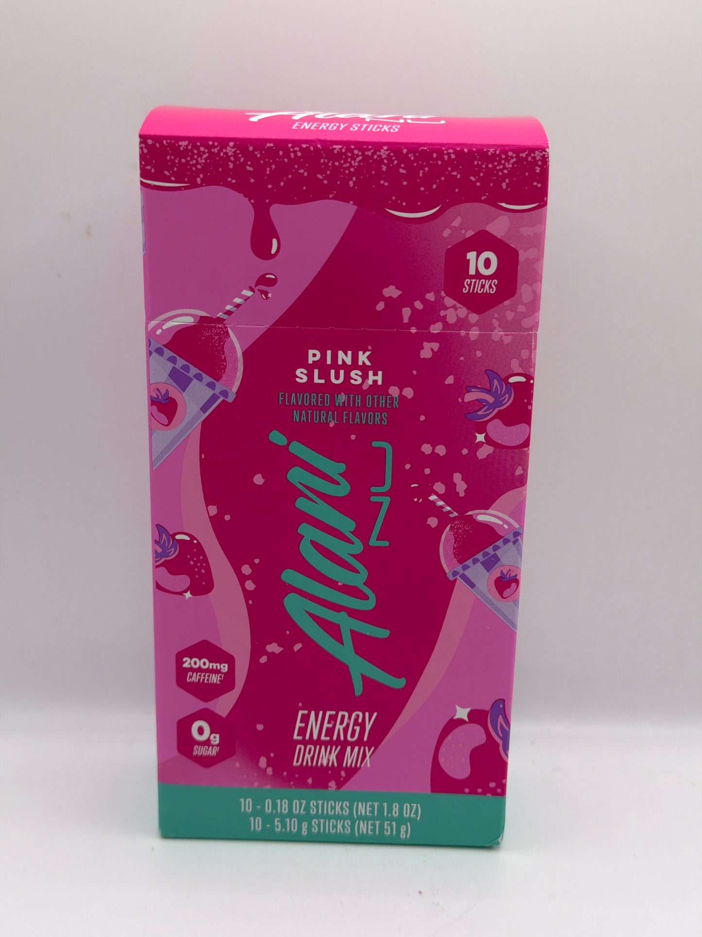 Alani Nu Energy Sticks Drink Mix Box of 10 Singles Various Flavours