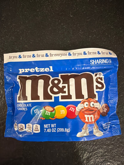 M&M Chocolate Various Sizes