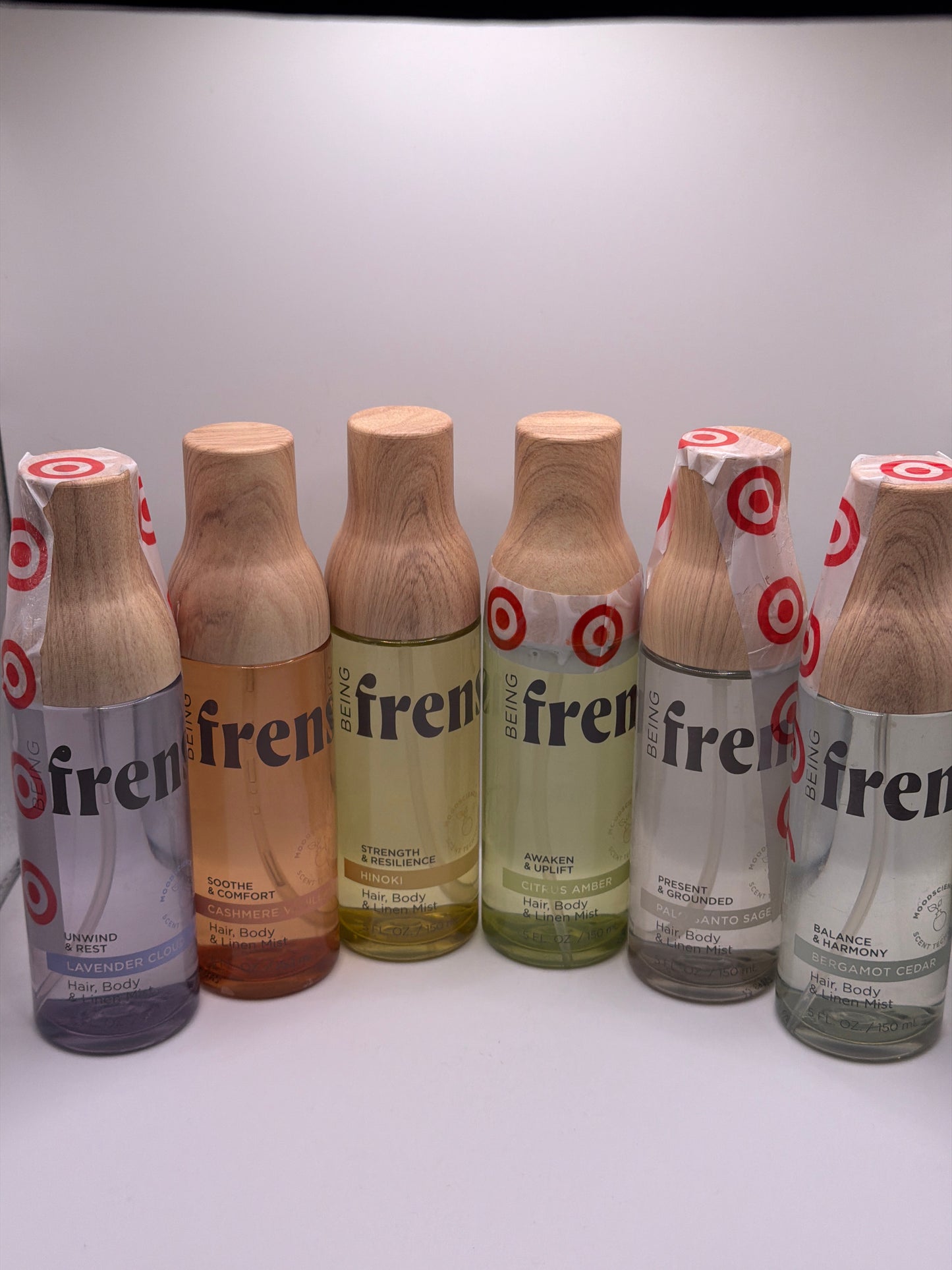 Being Frenshe Hair, Body & Linen Mist Body Spray with Essential Oils - Various Scents - 5 fl oz