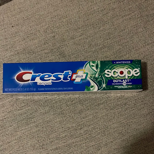 Crest Toothpaste & Whitening Strips
