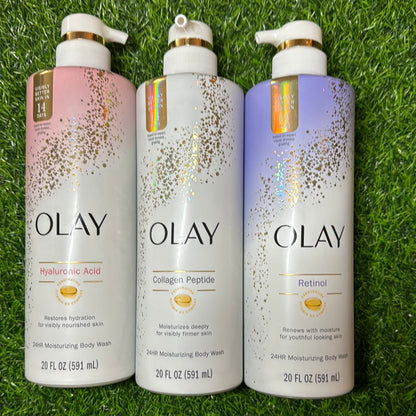 Olay Body Wash & Lotions  Pump Bottle Variety of Scents