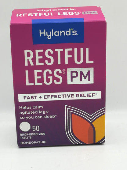 Hylands Restless Legs PM 50 Quick Dissolving Tablets Homeopathic