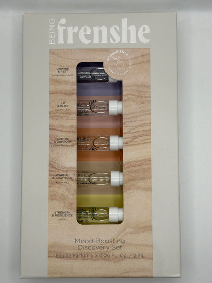 Being Frenshe Mood Boosting Discovery Set 2026 Perfume Set 5 x 2ml Sprays