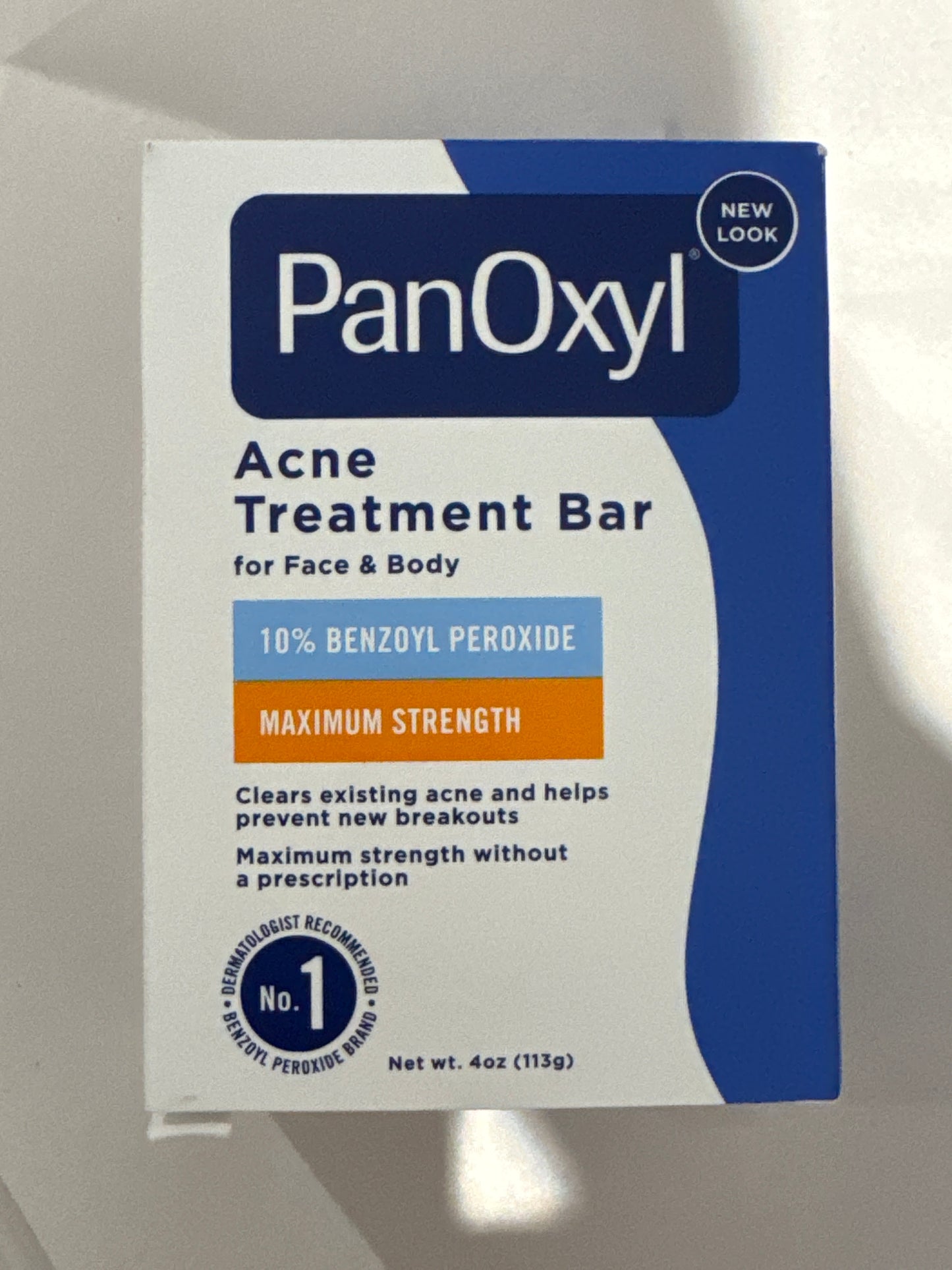 PanOxyl Acne Treatment Bar for face & body 43g & 113g