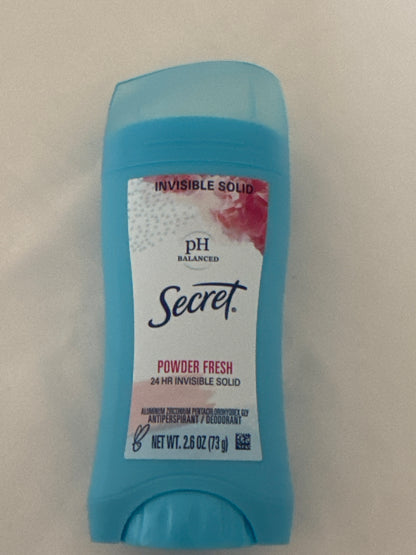 Secret Deodorant Solid
