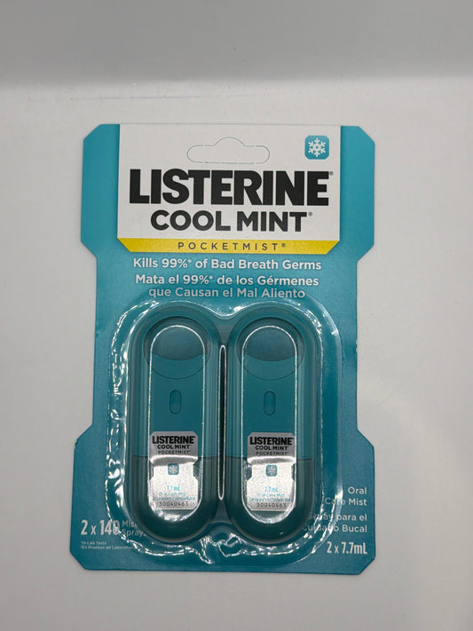 Listerine Cool Mint Pocketmist 2 x sprays