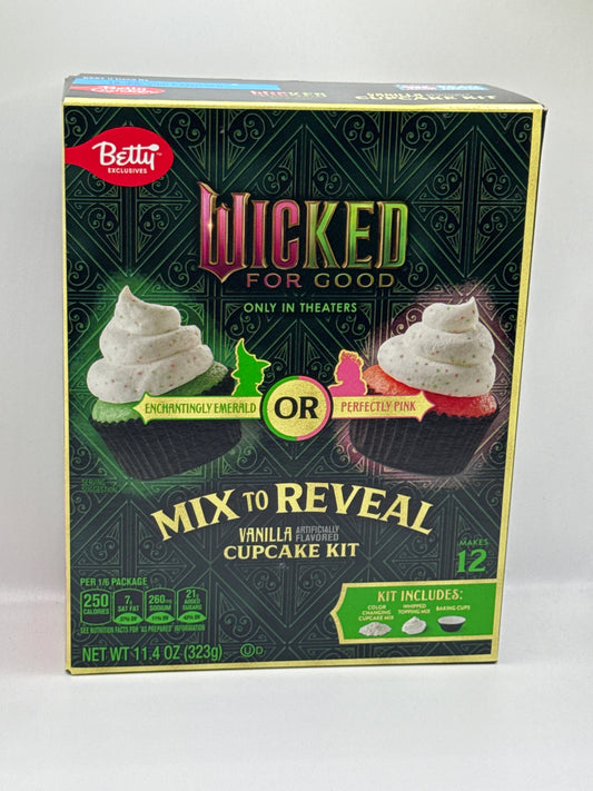 Wicked Mix to Reveal Vanilla Cup Cake Kit makes 12
