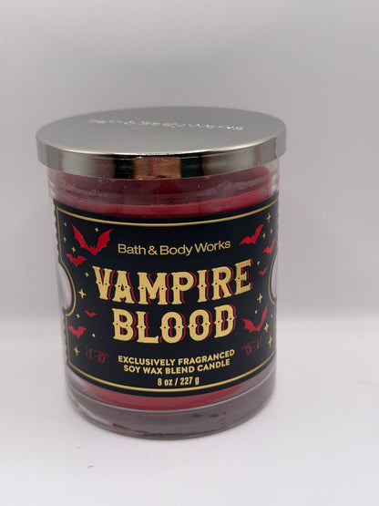 BBW 1 Wick Signature 8oz Candles