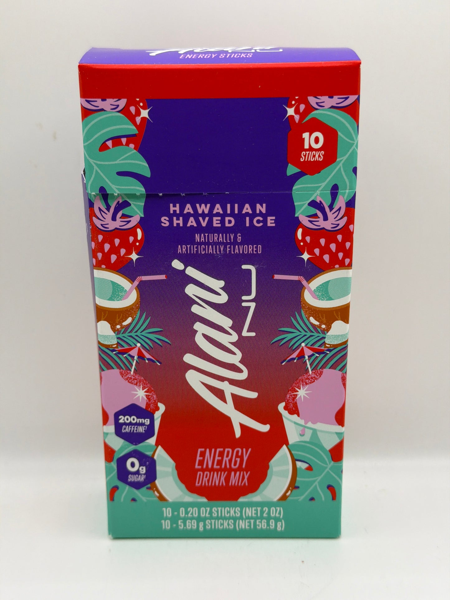 Alani Nu Energy Sticks Drink Mix Box of 10 Singles Various Flavours