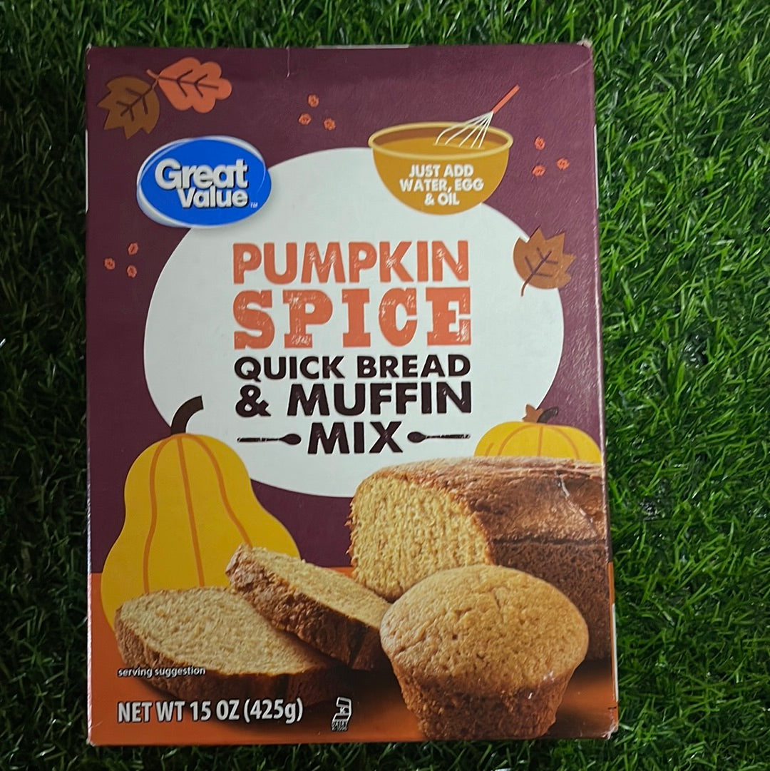 Pumpkin Spice Quick Bread & Muffin Mix