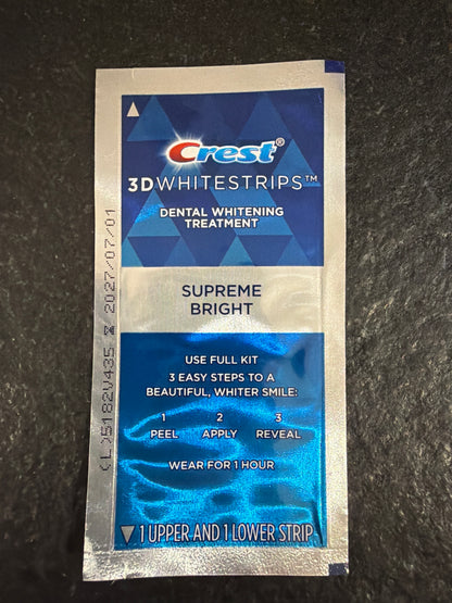Crest Toothpaste & Whitening Strips & Mouthwash