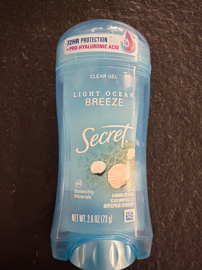 Secret Deodorant Gel