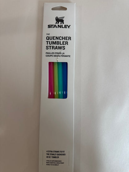 Stanley Straws pack of 4 Various Colours 40oz