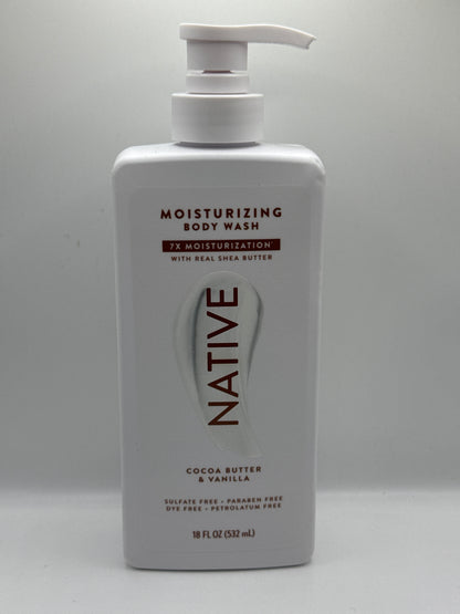 Native Bodycare Wash, Lotion, Deodorant