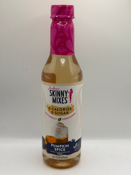 Jordan’s Skinny Mix Pumpkin Spice Syrup for coffee or desserts