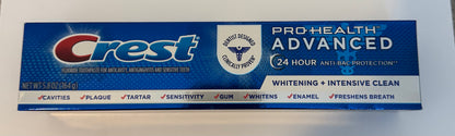 Crest Toothpaste & Whitening Strips & Mouthwash