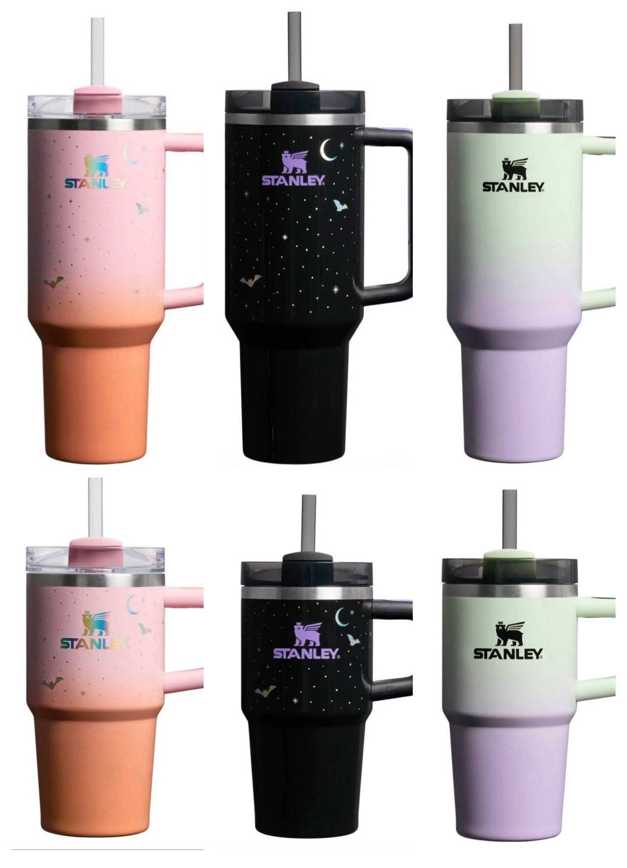 Stanley Halloween Editions Stainless Steel H2.0 Flowstate Quencher 20oz & 40oz Tumblers