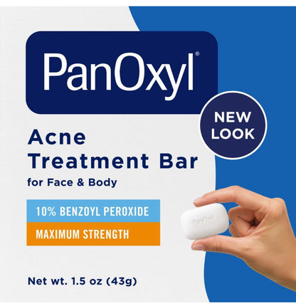 PanOxyl Acne Treatment Bar for face & body 43g