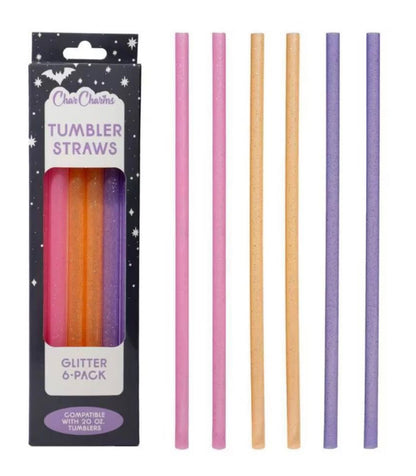 Tumbler Halloween Straws for various sizes pack of 6