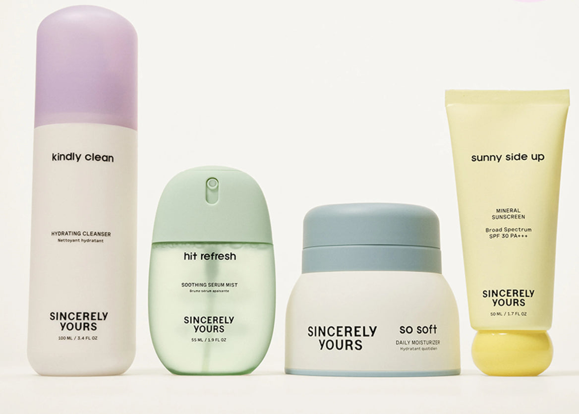 Sincerely Yours The Essentials Set 4 piece