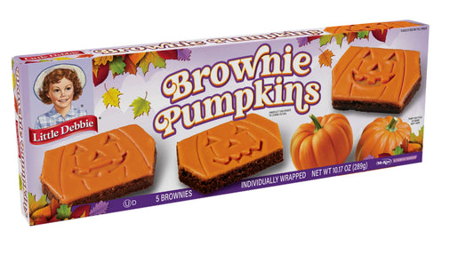 Little Debbie’s brownie pumpkins 5 individually wrapped ￼