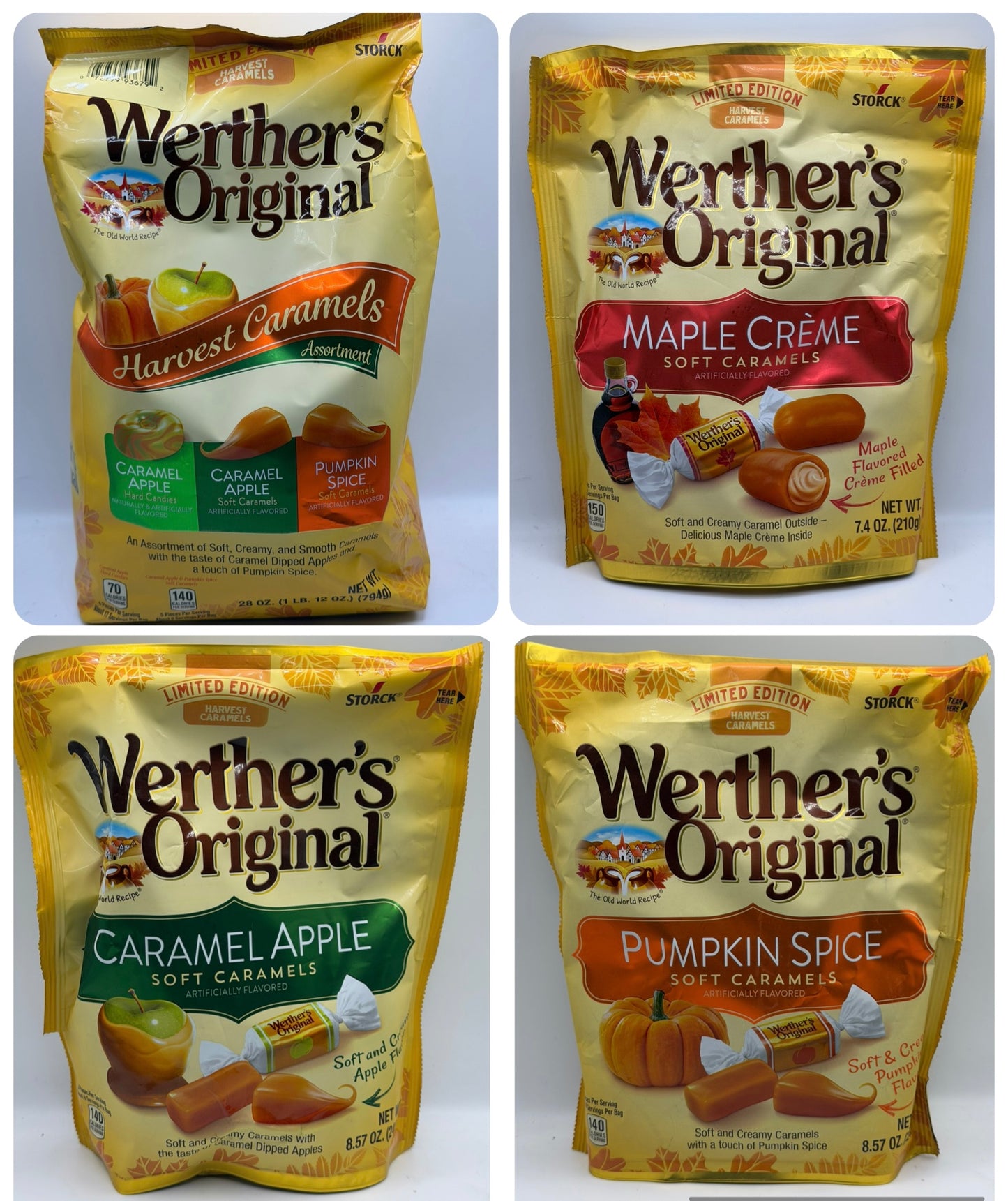 Werther’s Original Hard & Soft Caramels Assorted Flavours