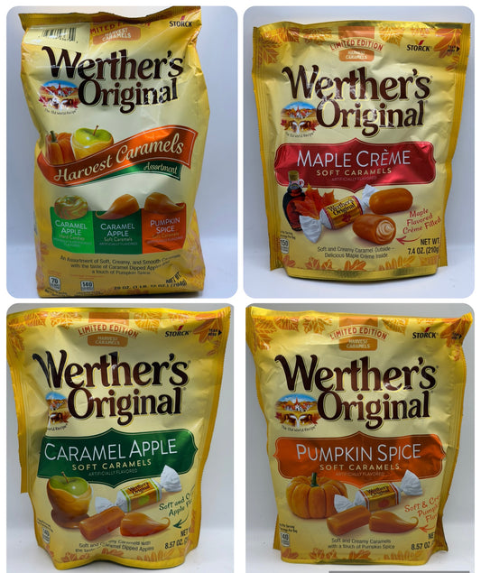 Werther’s Original Hard & Soft Caramels Assorted Flavours