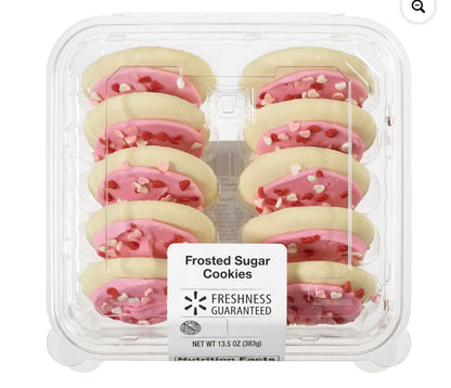 Fresh Baked Frosted Sugar Cookies - various designs and sizes .