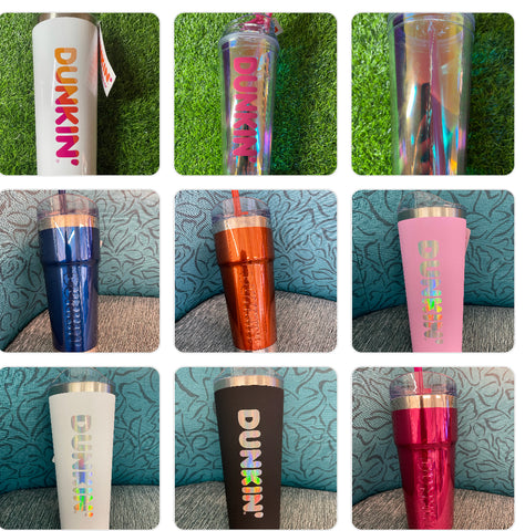 Dunkin Donuts Cups, Tumblers and Flasks