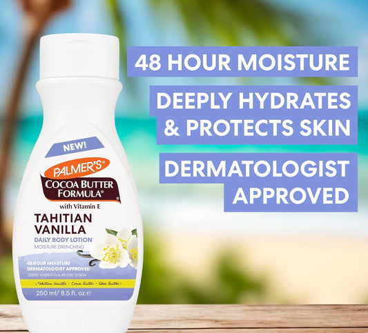 Palmers Cocoa Butter Tahitian Vanilla Lotion 400ml