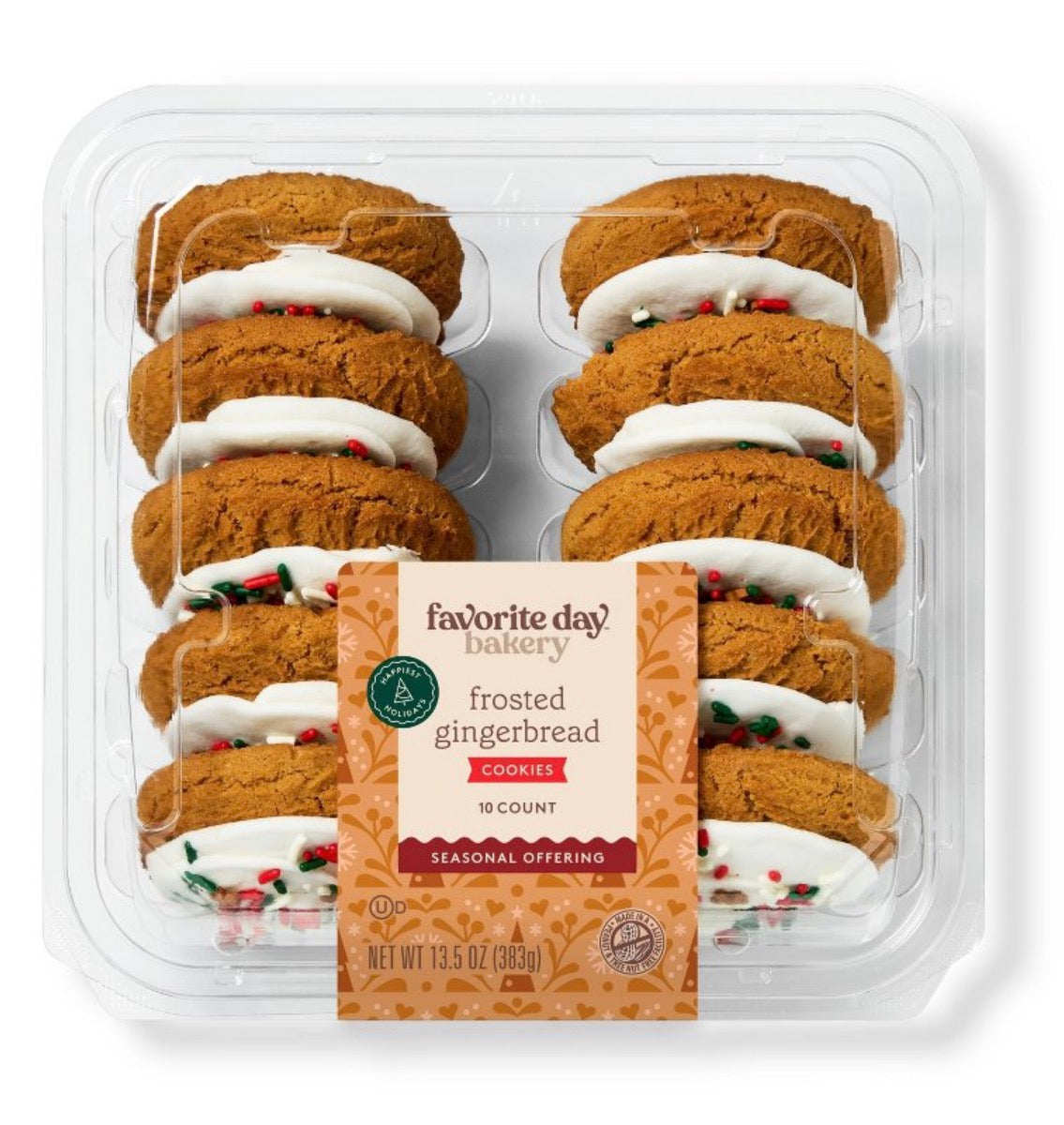 Fresh Baked Frosted Sugar Cookies - various designs and sizes .