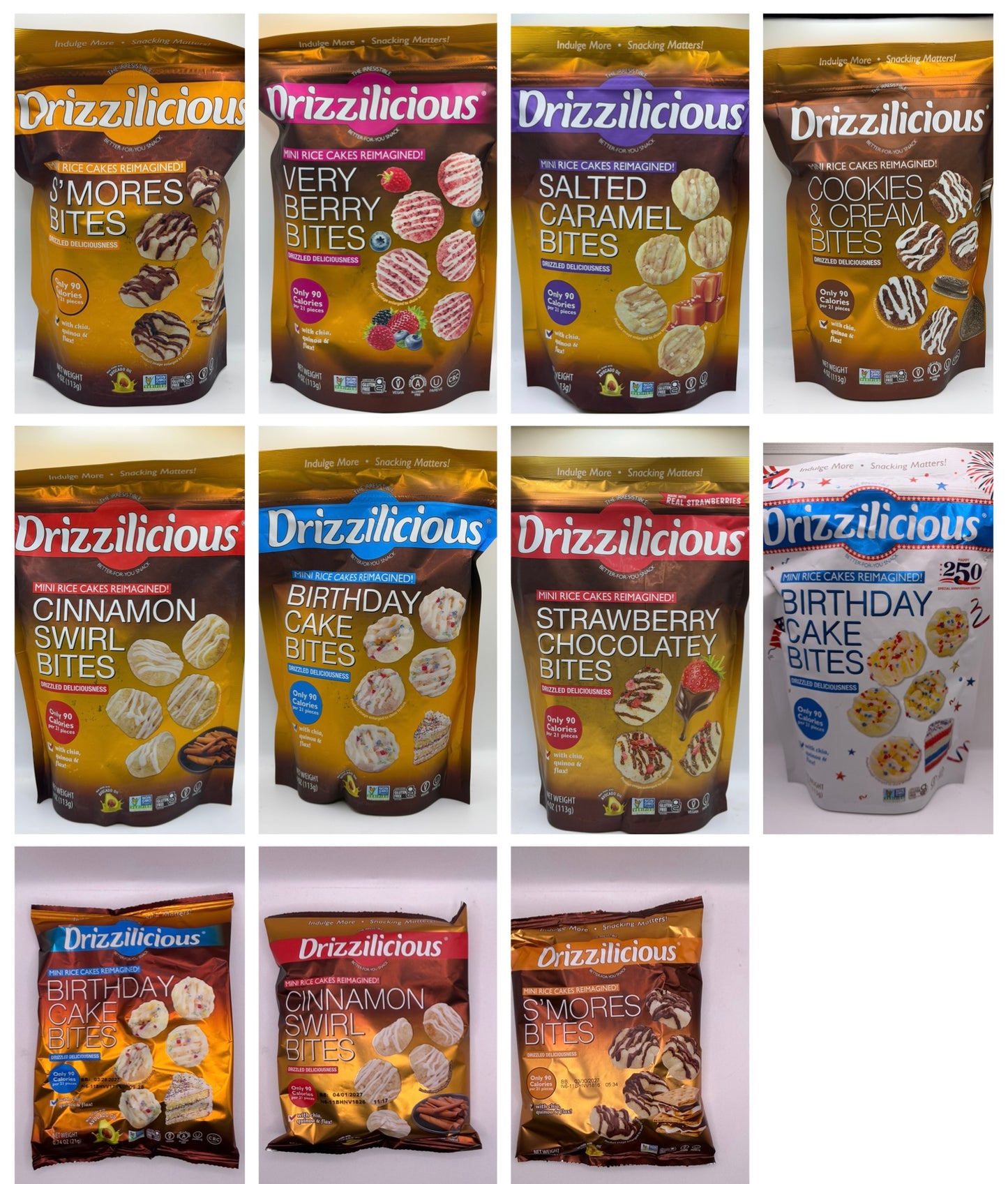 Drizzilicious Mini Rice Cakes Various Flavours