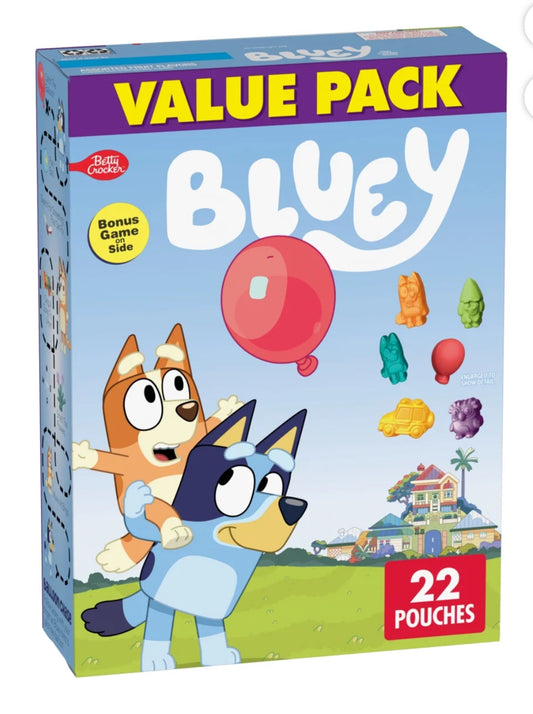 Bluey Fruit Snacks 22 pouches