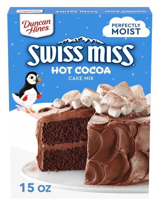 Duncan Hines Swiss Miss Hit Cocoa Cupcake Kit 426g