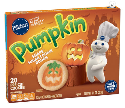 Pillsbury Ready To Bake Sugar Cookie Dough Various Designs