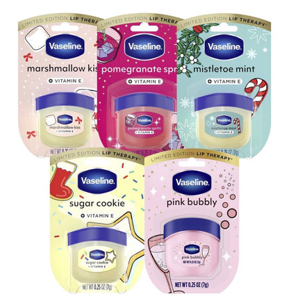 Vaseline Holiday Lip Balms Various available