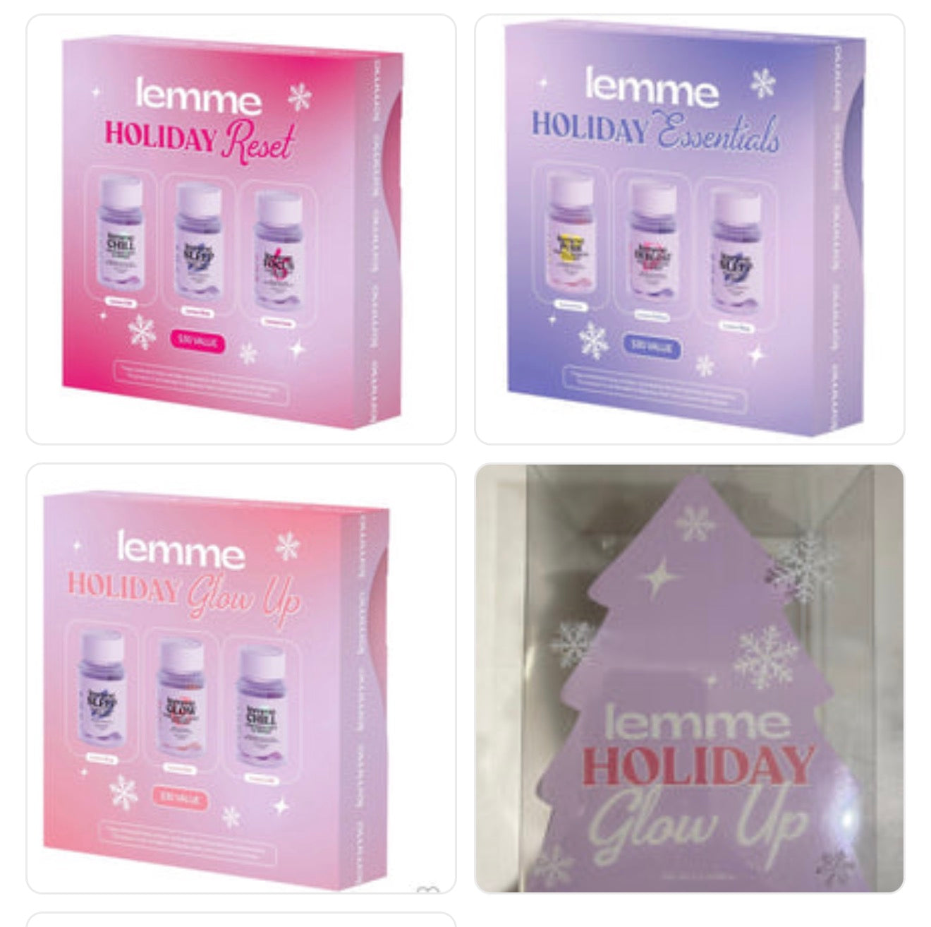 Lemme Holiday Gift Sets