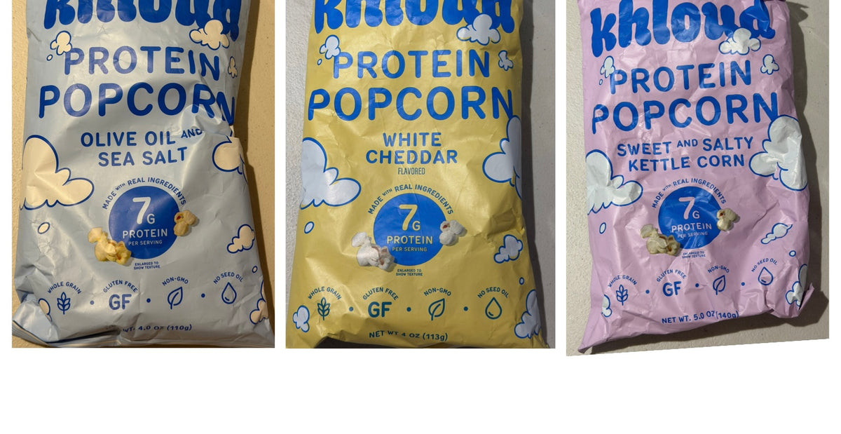 Khloud Protein Popcorn Various Flavours
