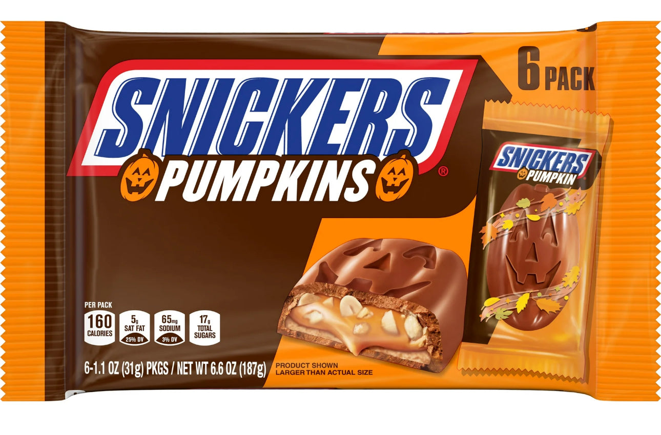 Snickers Pumpkins 6 Pack