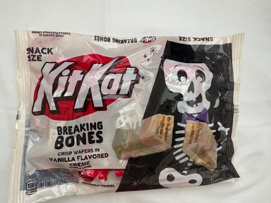 Kitkat Breaking Bones Snack Size individually wrapped