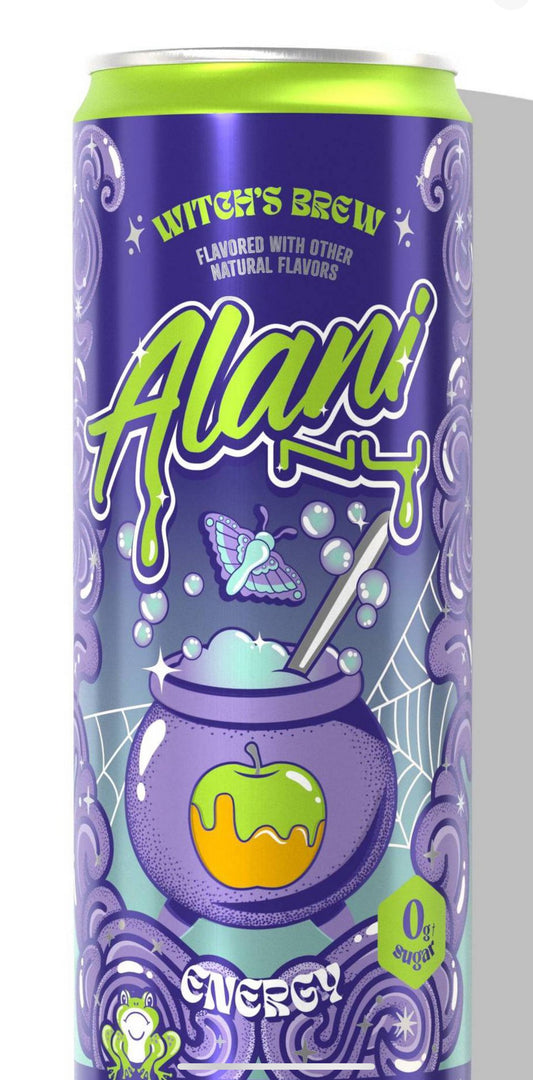 Alani Nu Witches Brew  Energy Drink 8.4fl oz Can Limited Edition